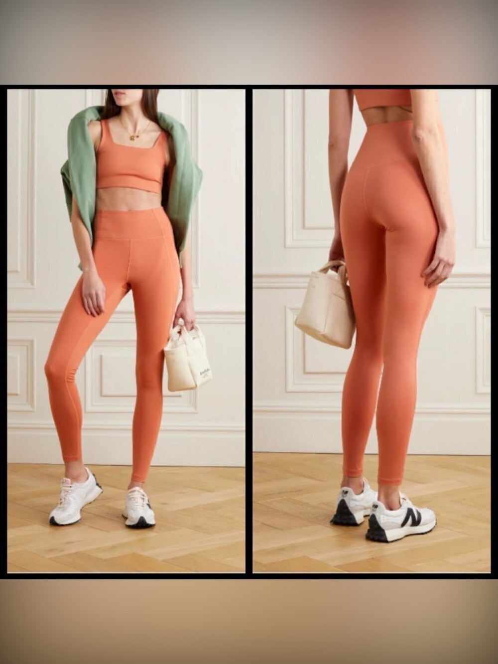 GIRLFRIEND COLLECTIVE COMPRESSIVE STRETCH LEGGINGS HIGH RISE, SIZE S
